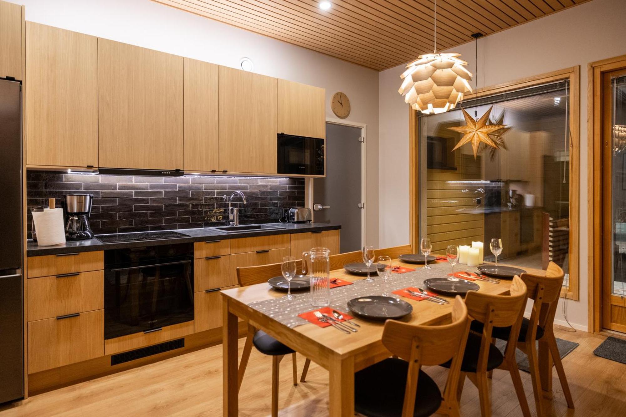 Premium Lapland Villa With Jaguzzi Rovaniemi Eksteriør billede